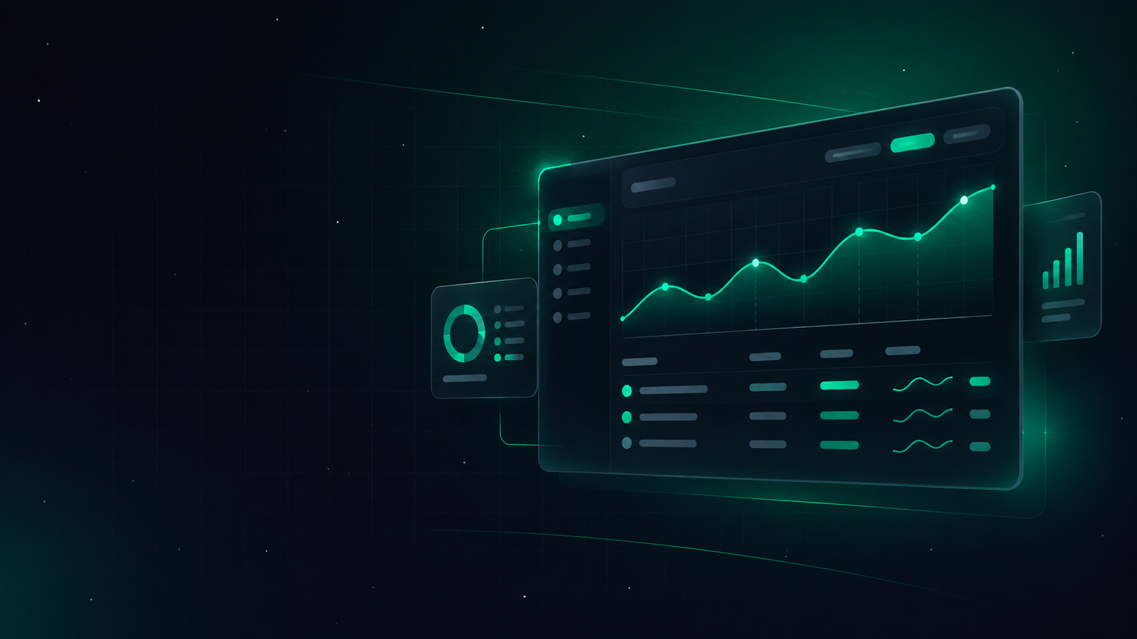 Illustration interface d'analyse financière 1